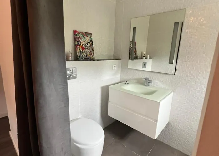 아파트 T2 En Bas De Avec Jardin